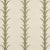 SAMPLE - Schumacher x Celerie Kemble Acanthus Stripe Sisal Wallpaper In Olive For Sale