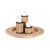 Robin Baron Winfield Wooden Candle Holder- Medium For Sale - Image 9 of 11
