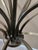 Sleek Modern Patinated Brass 12 Arm Chandelier Attributed to Hart Associates For Sale In Indianapolis - Image 6 of 8