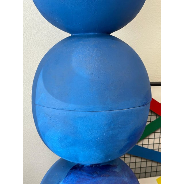 Large Whimsical Abstract Ball Sculpture by Palm Springs Artist For Sale - Image 11 of 12