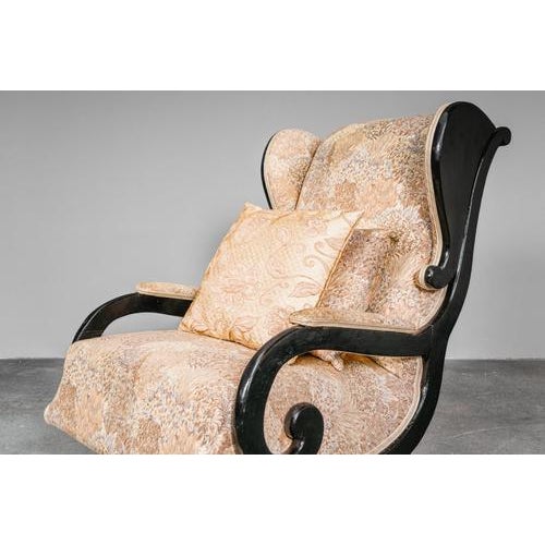 Biedermeier Wing Lounge Chair For Sale - Image 18 of 18