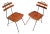 Set of Mid-Century Scandinavian Teak Dining Chairs, Italy, 1960s For Sale