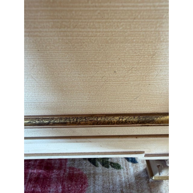 1960s Kindel Grand Rapids Rochelle and Metal Leaf 9-Drawer Dresser For Sale In Pittsburgh - Image 6 of 10