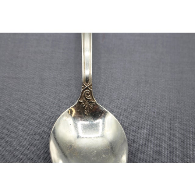 Reed & Barton 1909 Reed & Barton Sterling Silver Teaspoons - Set of 12 For Sale - Image 4 of 7