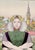 Franz m. Melchers (1868-1944) phalène des îles de la mer (moth of the sea islands) original lithograph from the glorious...