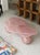 Gemstone Handcrafted Rose Quartz Organic Coffee Table With Sphere Legs | Sculptural Luxury Stone Table For Sale - Image 7 of 8