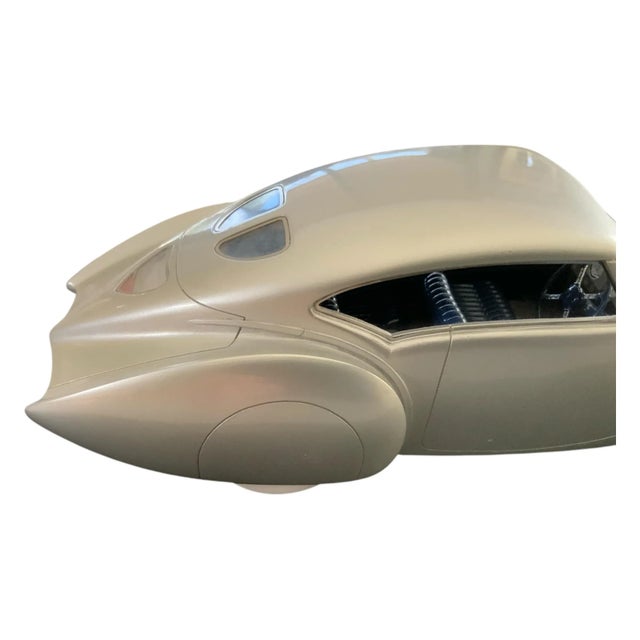 1937 Delage D8-120 S Aerodynamic Coupe Silver by Pourtout Pebble Beach 2005 Winner Lastone For Sale - Image 11 of 12