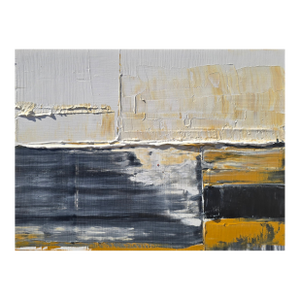 Contemporary Abstract Landscape Oil Painting / Earth Tones / Neutral Palette