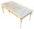 Louis XVI Coffee Table with White Marble Top, 1890s For Sale - Image 5 of 10