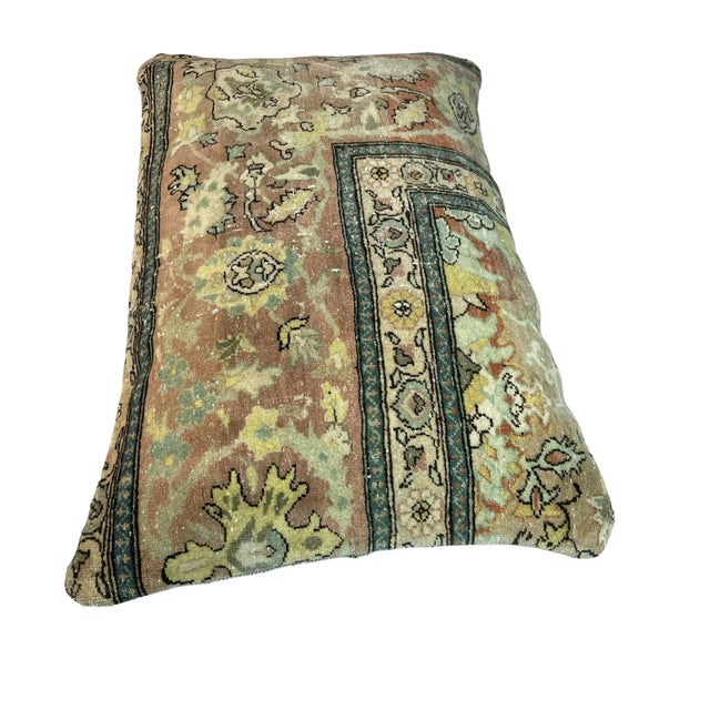 Vintage Turkish Handmade Cushion Cover For Sale - Image 6 of 11