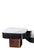 2020s Styles Ceramic Top Square End Table with Rounded Edges For Sale - Image 5 of 7