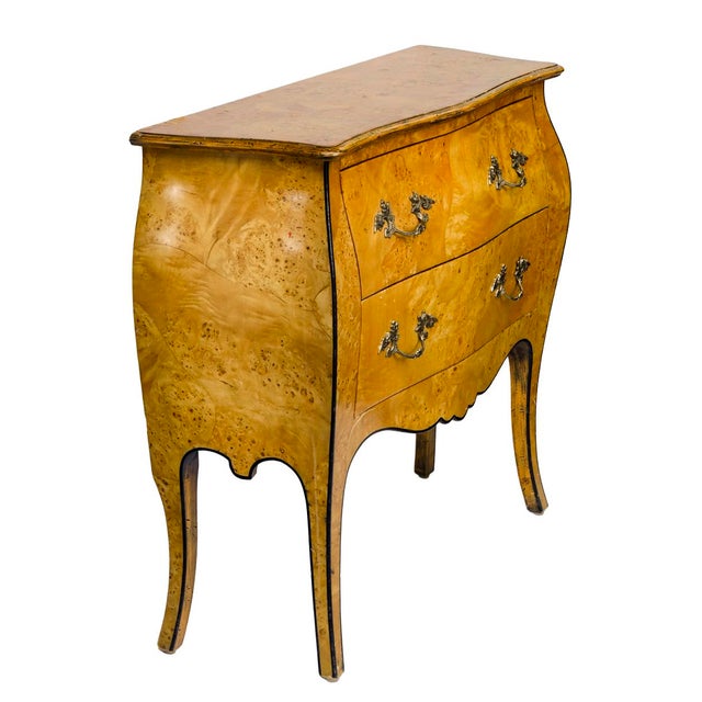 Vintage Italian Venetian Bombe Style Commode/Chest For Sale In Los Angeles - Image 6 of 9