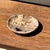Small Trinket Dish in Beige Petrified Wood with Black Spots For Sale - Image 4 of 9