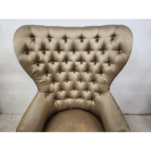 French Wingback Armchair by Christopher Guy For Sale - Image 9 of 13
