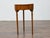 French Louis XVI Walnut Side Table with Single Drawer and Fluted Legs For Sale - Image 11 of 12