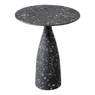 Black Side Table, Minimalist Table, Industrial End Table by Donatas Žukauskas For Sale