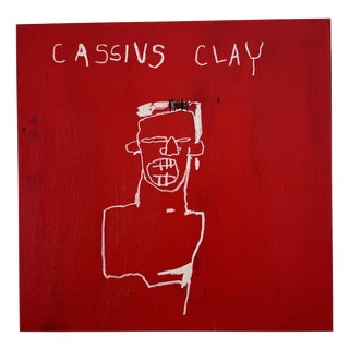 Jean Michel Basquiat, Cassius Clay, Print For Sale
