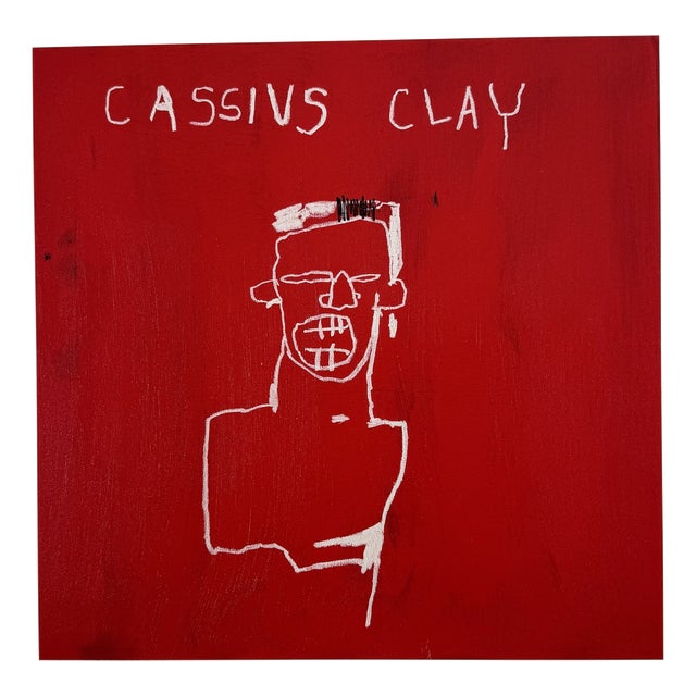 Jean Michel Basquiat, Cassius Clay, Print For Sale