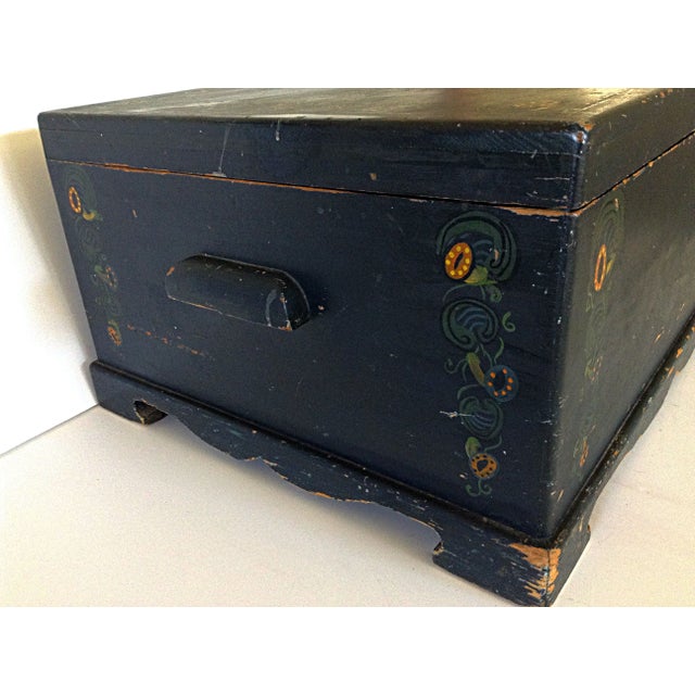 Painted Linen Chest Chairish