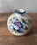 Vintage Italian Hand-Painted Ball Vase Signed "La Lava", Florence For Sale - Image 4 of 8