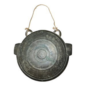 20th Century Japanese Bronze Waniguchi Temple Gong