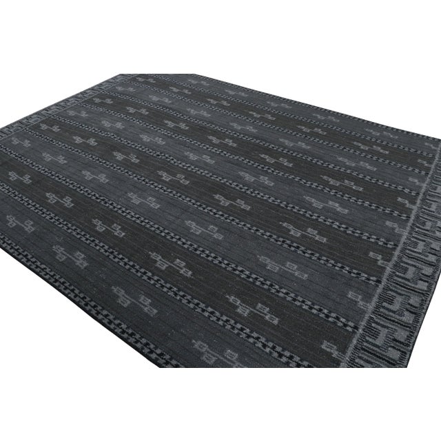 From Rug & Kilim’s Scandinavian Collection, this 9×12 rug is handwoven in a new flatweave construction using a blend of...