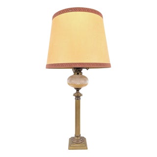 Vintage Oil Table Lamp For Sale