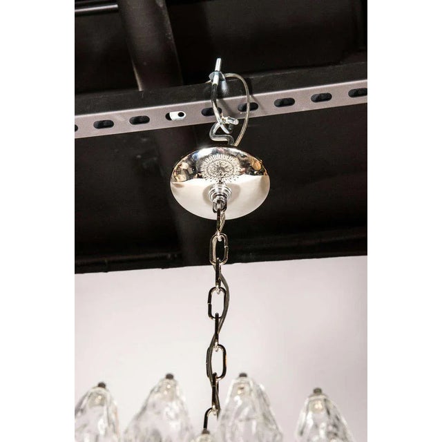 Not Yet Made - Made To Order Modernist Handblown Translucent Murano Glass Polyhedral Chandelier For Sale - Image 5 of 8