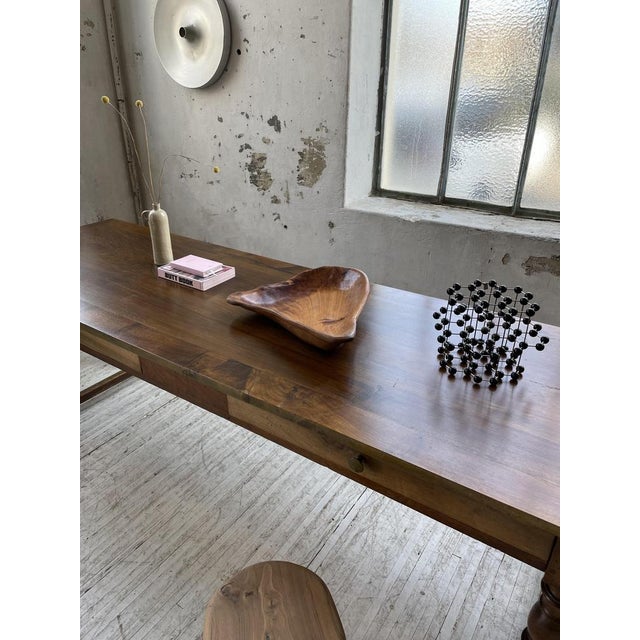 Cedar Root Wooden Flat Dish, 1950s For Sale - Image 3 of 18