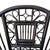 A striking ebonized Brighton Pavilion style corner chair featuring real and faux bamboo construction, intricate fretwork...