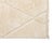 Ivory Classic Asymmetrical Diamond Hand-Knotted Wool Rug | 13'2" X 9'11" | One of a Kind For Sale - Image 8 of 8