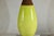 Late 20th Century Late 20th Century Large Yellow and Brown Artisan Ceramic Vase with Teardrop Tapered Form For Sale - Image 5 of 18