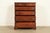Mid 20th Century Stickley American Colonial Solid Cherry Wood Highboy Dresser | Circa 1950s For Sale - Image 5 of 13