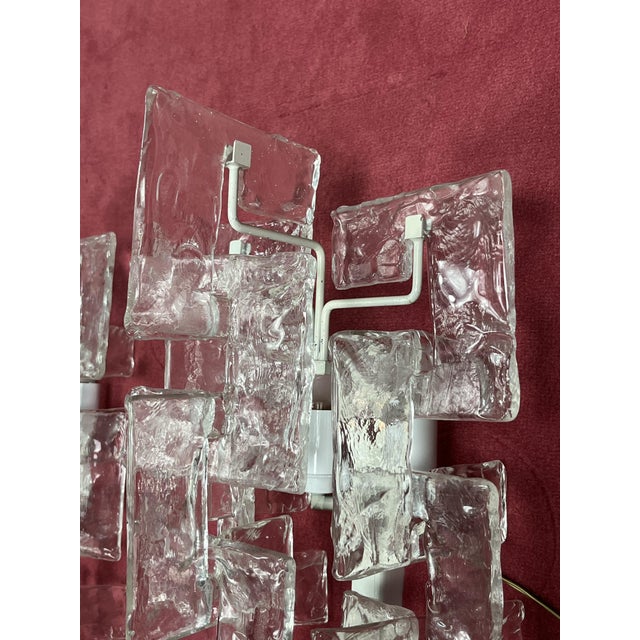 Murano Glass Wall Lamps, 1960s, Set of 2 For Sale - Image 6 of 12