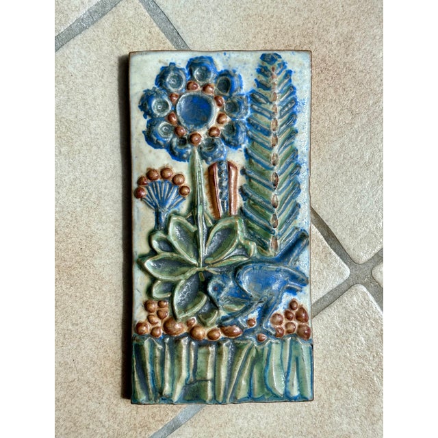 Ceramic Relief Wall Panel by Marianne Starck for Michael Andersen, Denmark, 1960s For Sale - Image 10 of 13