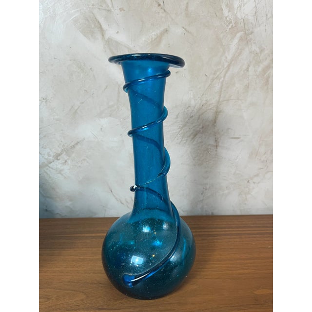 Blue Spiral Vases, 1890s For Sale - Image 14 of 14