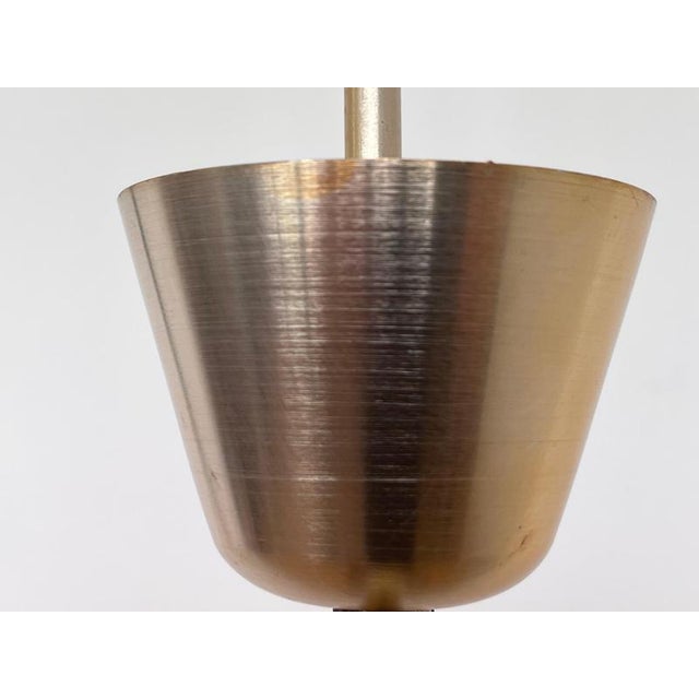 Glass Mid-Century Art Glass Pendant Lights, Former Czechoslovakia, 1970s, Set of 2 For Sale - Image 7 of 9