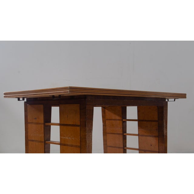 Art Deco Italian Dining Table attributed to Gio Ponti, Padova, 1940s For Sale - Image 12 of 16