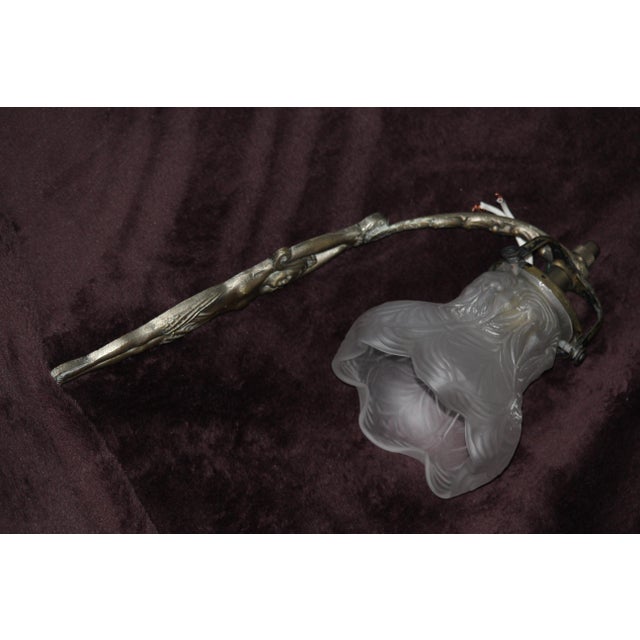 1930s Vintage Art Deco Wall Lamp, 1930s For Sale - Image 5 of 18