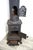 Antique European Ornate Cast Iron Parlor Stove Heater With Urn Finial & Paw Feet, C. 1890 For Sale - Image 10 of 12