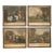 Four Francesco Bartolozzi Color Stipple Engravings, Months, After William Hamilton For Sale