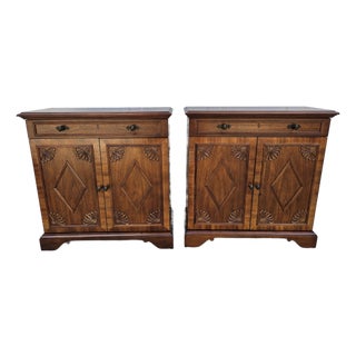 CTH Sherrill Mahogany Neoclassical Style Cabinets For Sale