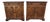 CTH Sherrill Mahogany Neoclassical Style Cabinets For Sale