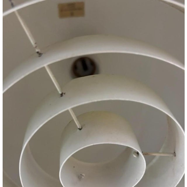 Mid-century Danish pendant lamp by Louis Poulsen, designed by Vilhelm Wohlert and Jørgen Bo with original label. Features:...