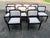 Contemporary Set of 10 Bolier Custom Upholstered Dining Chairs For Sale - Image 3 of 13