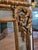 A very fine early mid century era Hollywood Regency glamour Italian gilded mirror. Having non mirrored venetian art glass...