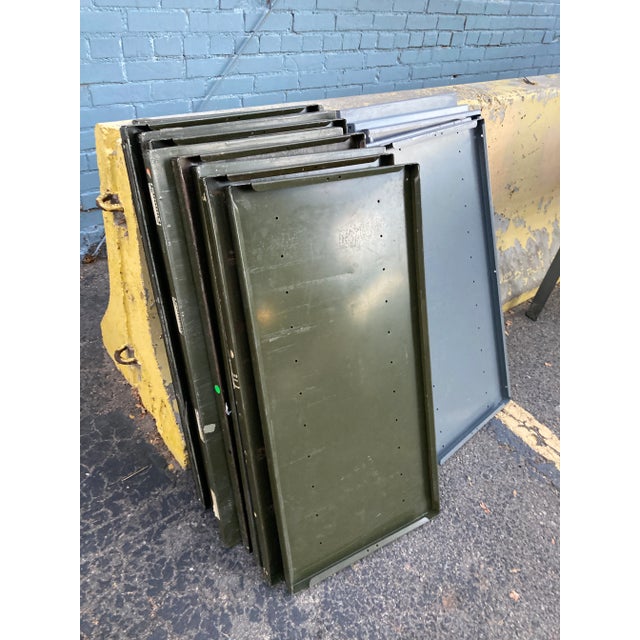 1940s Industrial Library Shelving From Lyon Metals For Sale - Image 12 of 13