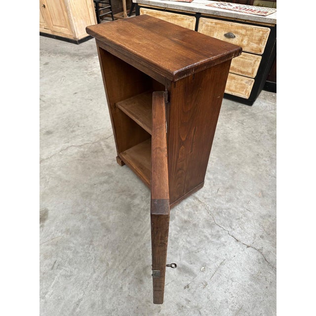 Brutalist Elm Cabinet, 1950s For Sale - Image 6 of 8