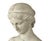 Italian Carved Marble Bust of a Young Woman For Sale - Image 15 of 16