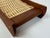 Wood Mid-Century Modern Teak Serving Tray with Rattan Bottom from Poulsen Krogstrup, 1960s For Sale - Image 7 of 13